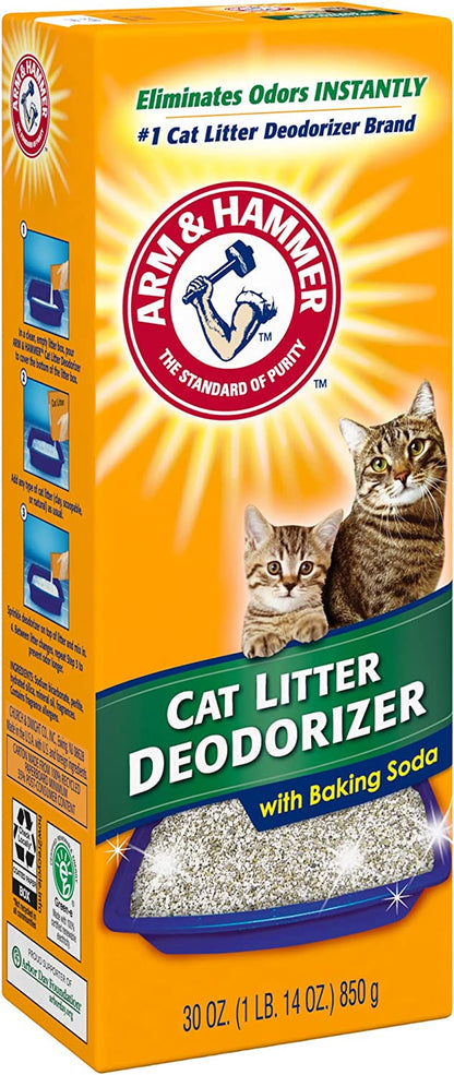 Arm & Hammer Cat Litter Deodorizer, with Baking Soda, 30 Oz9