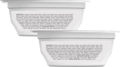 Blue Buffalo Tastefuls Savory Singles Variety Pack, Wet Cat Food in Gravy, 2.6-Oz. Twin-Pack Trays, Chicken & Turkey Entreé (12 Count)2