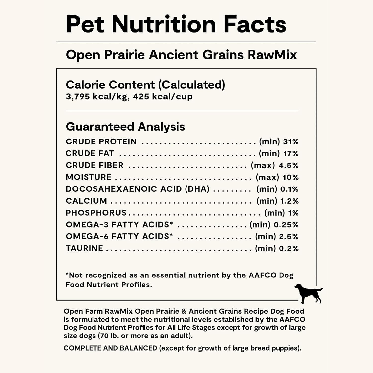 open-farm-rawmix-ancient-grains-dry-dog-food-wild-ocean-kibble-20lb-bag-wild-caught-whitefish-salmon-and-rockfish-freeze-dried-raw-chunks-100-traceable-ingredients-non-gmo-fruits-veggies