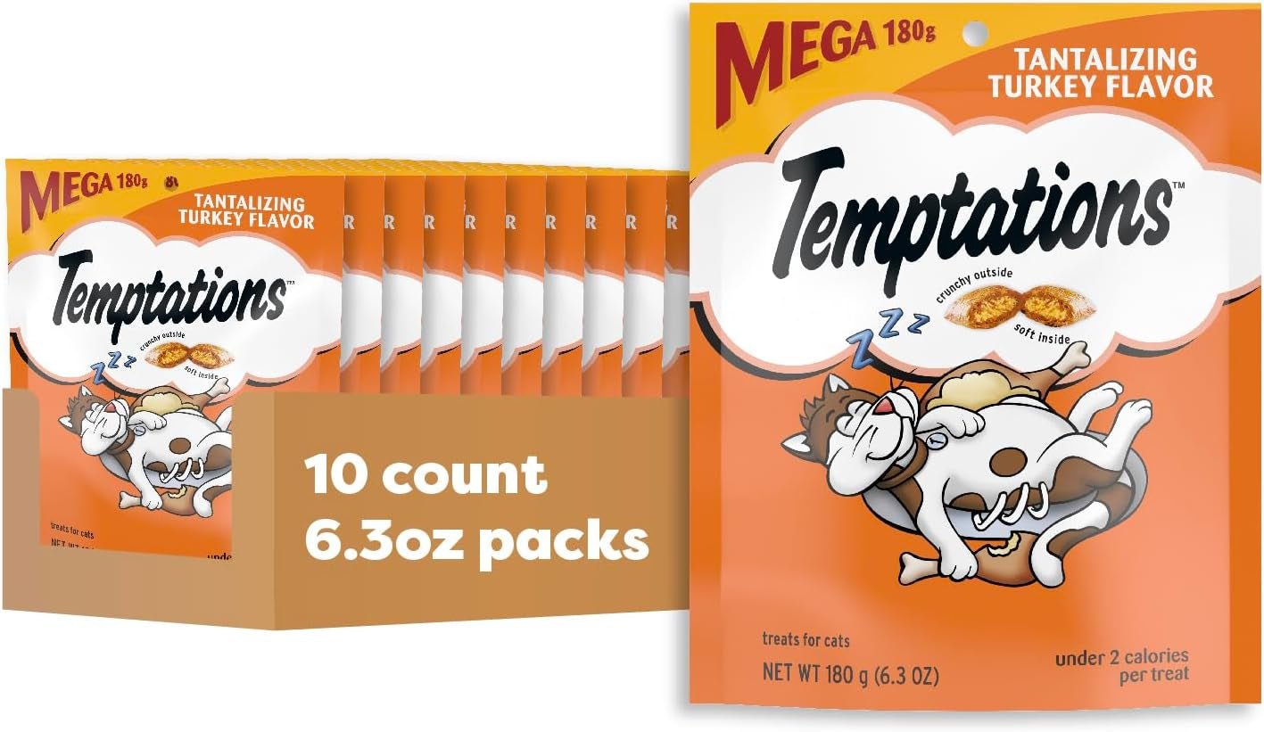 temptations-classic-crunchy-and-soft-cat-treats-turkey-6-3-oz-10-pack-under-2-calories-per-treat-crunchy-outside-soft-inside-resealable-pouch-snack-or-food-topper-100-complete-balanced
