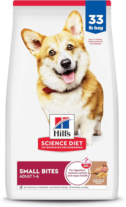 Hill'S Science Diet Adult 1-6 Small Bites Dry Dog Food | #1 Veterinarian Recommended, Chicken & Barley, 5 Lb. Bag20