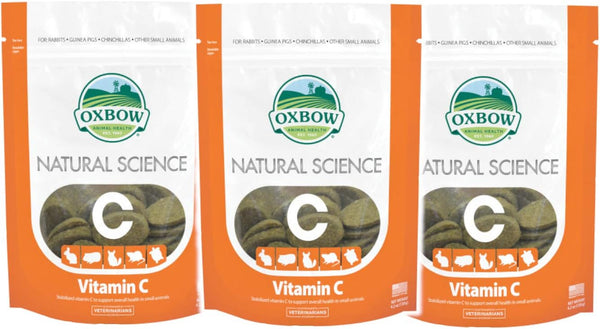 Oxbow Natural Science Small Animal Vitamin C Supplement - 60 Count - 3 Pack3