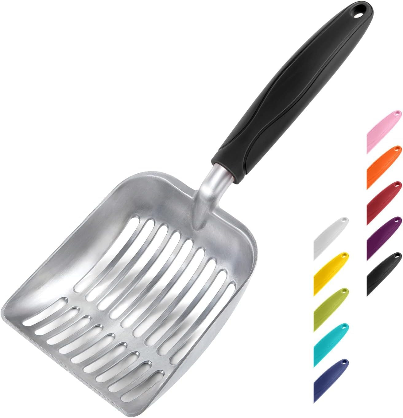 wepet-cat-litter-scoop-aluminum-alloy-sifter-kitty-metal-scooper-deep-shovel-long-handle-poop-sifting-kitten-pooper-lifter-durable-heavy-duty-for-litter-box