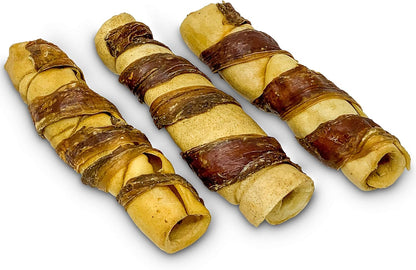 Wild Eats Water Buffalo Retriever Style Cheek Rolls Dog Chews, Pack of 5 | Long Lasting Treats and Bones for Aggressive Gnawing and Large Sized Breeds, Works as a Satisfying Substitute for Pig Ears11