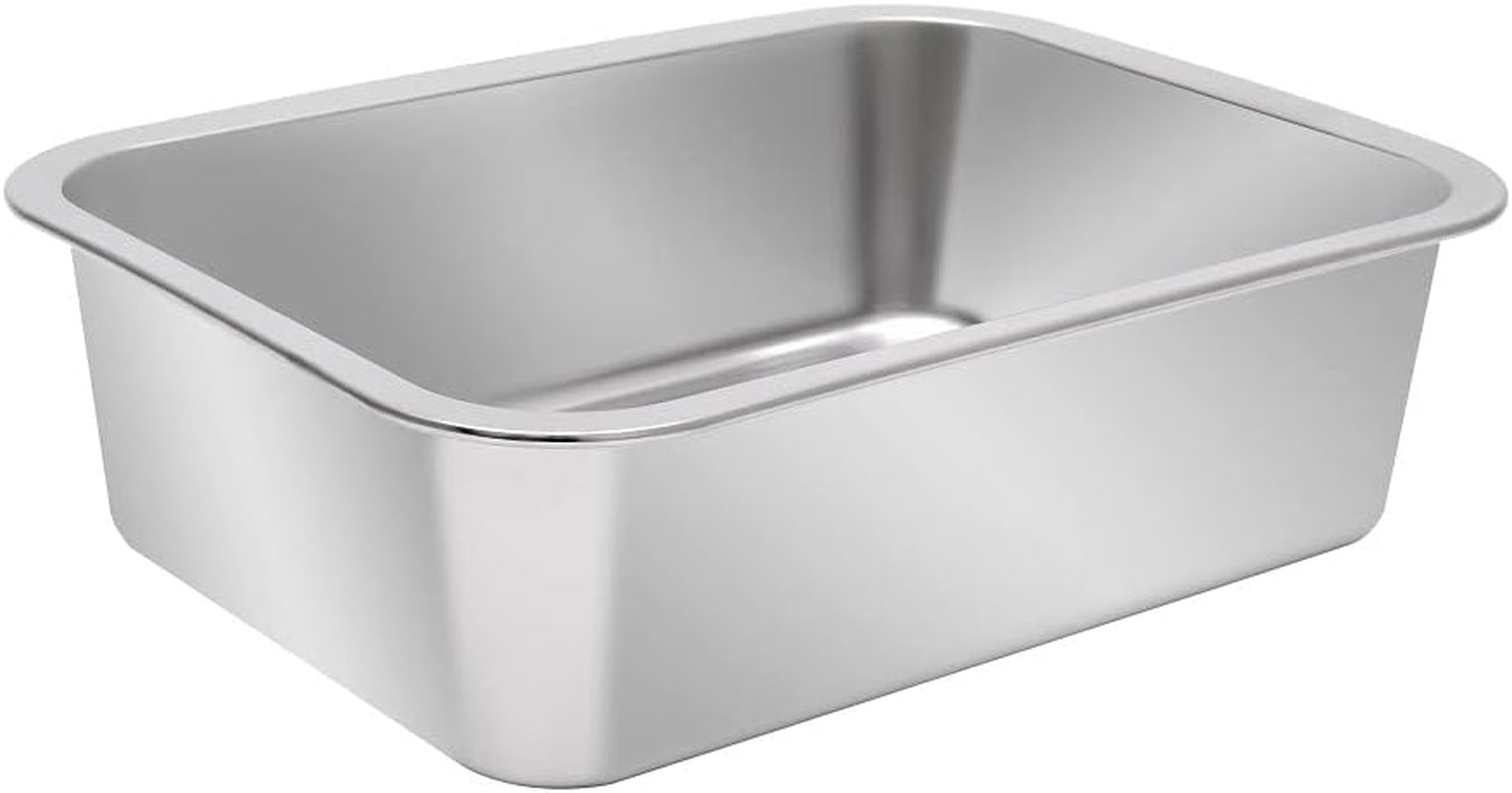 kichwit-1-8-gallons-large-dog-bowl-stainless-steel-pan-food-grade-dishwasher-safe