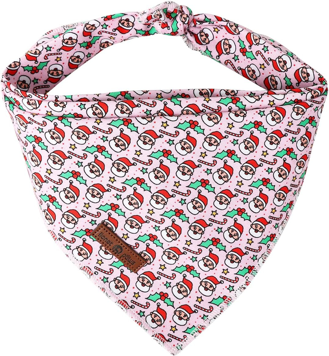 lionet-paws-dog-bandana-for-small-medium-large-dogs-cat-kerchief-blue-doit-triangle-bibs-scarf-for-girl-or-boy