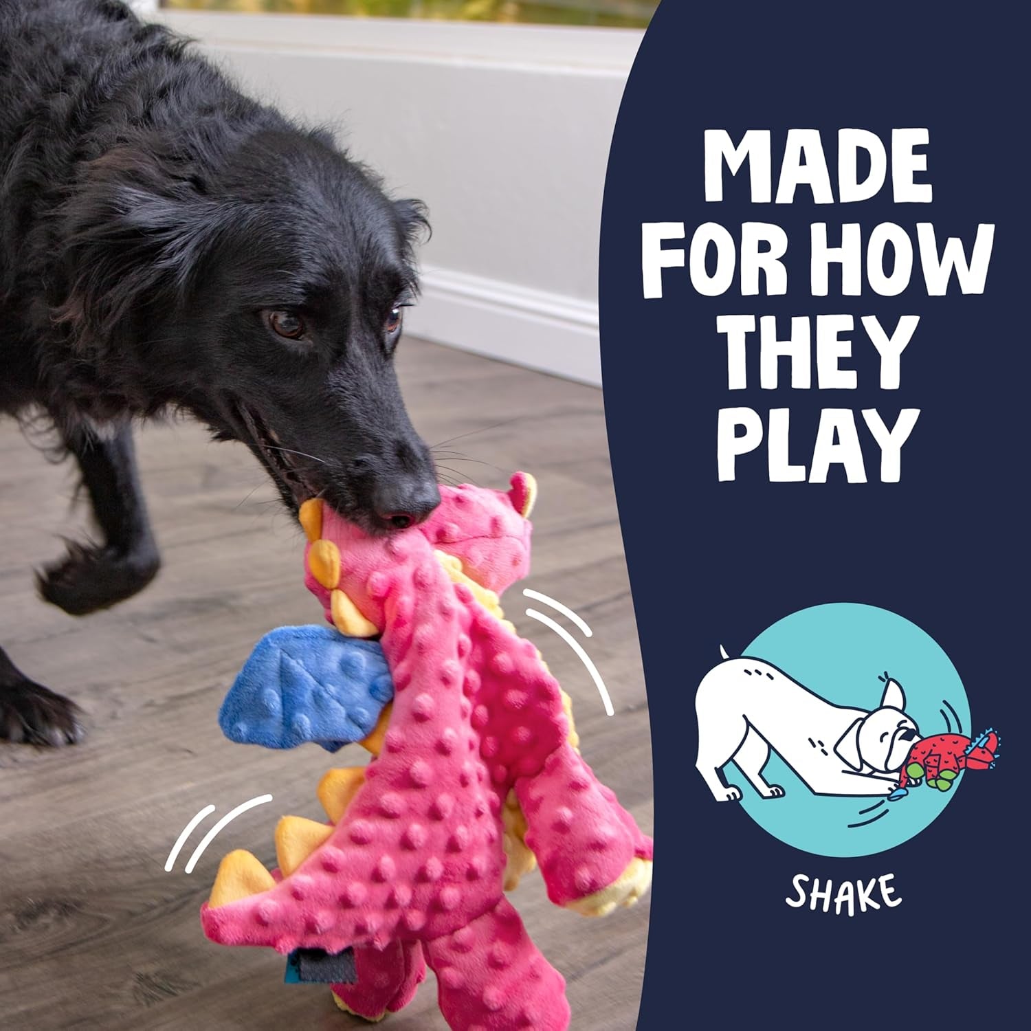 godog-bubble-plush-dragons-squeaky-dog-toy-chew-guard-technology-coral-large