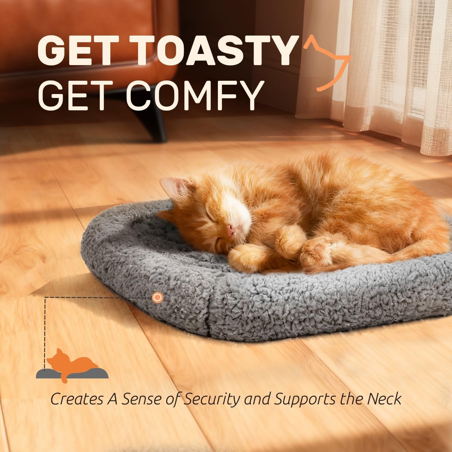 mora-pets-self-warming-cat-bed-self-heating-pet-pad-with-bolster-and-foam-washable-removable-cover-non-slip-thermal-sherpa-fabric-pet-mat-grey-23-inch