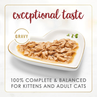 Purina Fancy Feast Gravy Lovers Beef Feast Grilled Gourmet Cat Food in Wet Cat Food Gravy - (Pack of 24) 3 Oz. Cans2