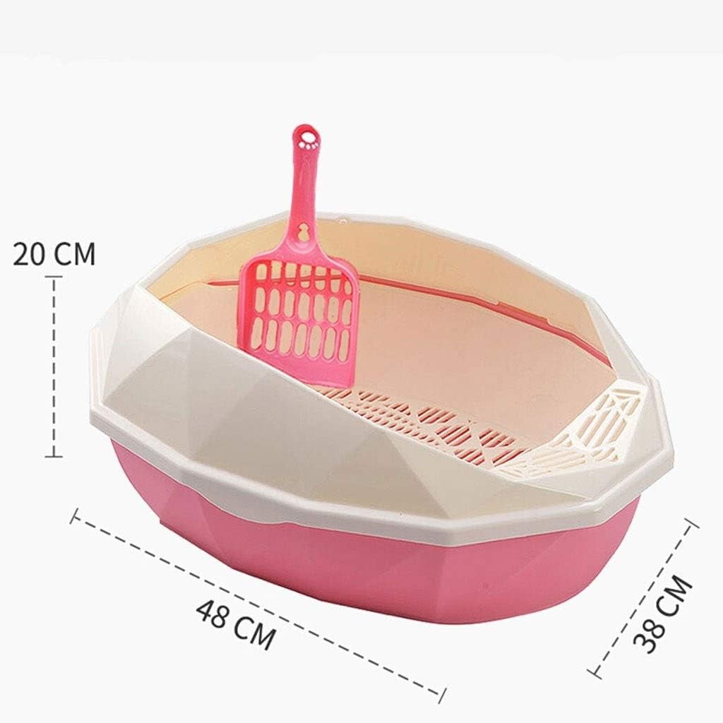 dog-potty-training-toilet-semi-enclosed-litter-box-large-with-pedal-single-layer-double-layer-cat-toilet-pet-supplies-space-fashion-potpink