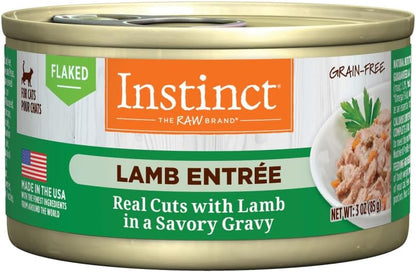 Instinct Flaked Entrees, Wet Canned Cat Food, Variety Pack, 3 Oz (12 Count) | Tender Flaked Cuts in Savory Gravy, High Protein, Real Meat, Whole-Food Ingredients, Grain-Free, Hydration Support19