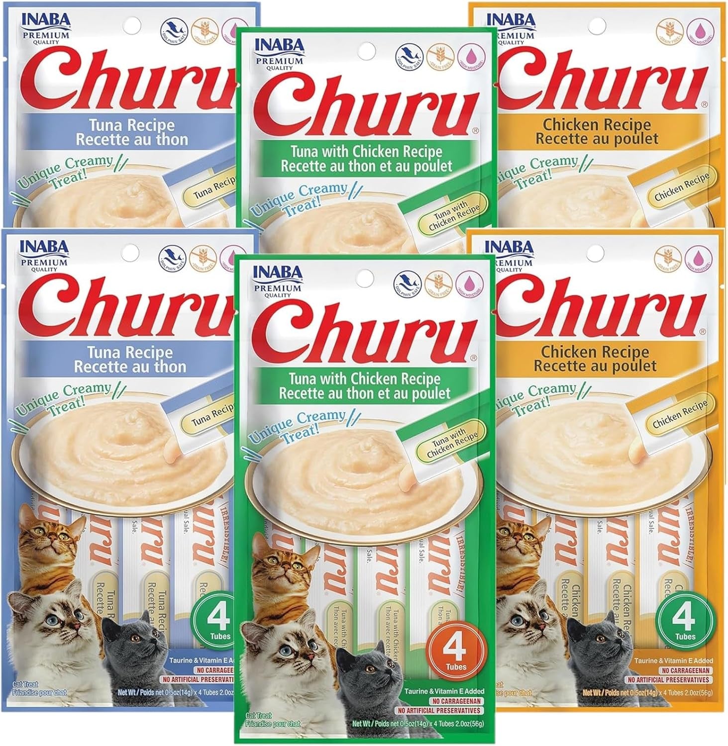 inaba-churu-lickable-puree-natural-cat-treats-tuna-chicken-3-flavor-assortment-of-12-tubes