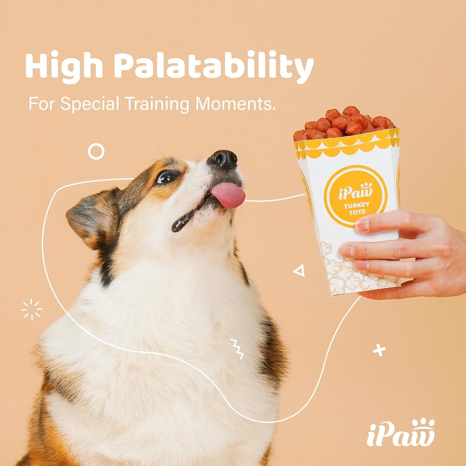 ipaw-chicken-tots-dog-treat-sqf-certified-production-process-training-treat-puppy-training-human-grade-training-reward-hypoallergenic-easy-to-digest