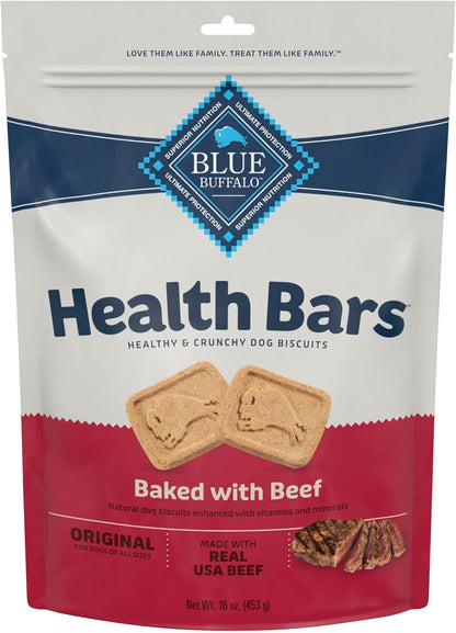 Blue Buffalo Health Bars Pumpkin & Cinnamon Crunchy Dog Biscuits, Oven-Baked with Pumpkin & Natural Ingredients, Healthy Dog Treats with No Artificial Flavors or Preservatives, 16 Oz.19