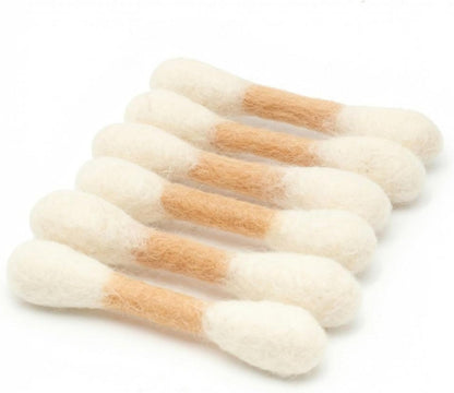 Glaciart One Swabs Cat Toys with Catnip - 6 Pk | Durable for Chew, Cute Cat Toys Interactive Kitty for Boredom, Exercise, & Play | Filled W/Organic Catnip for Anxiety & as Digestive Aid | Gift Idea20