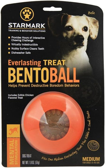Starmark Everlasting Treat Bento Ball Tough Dog Chew Toy Large5