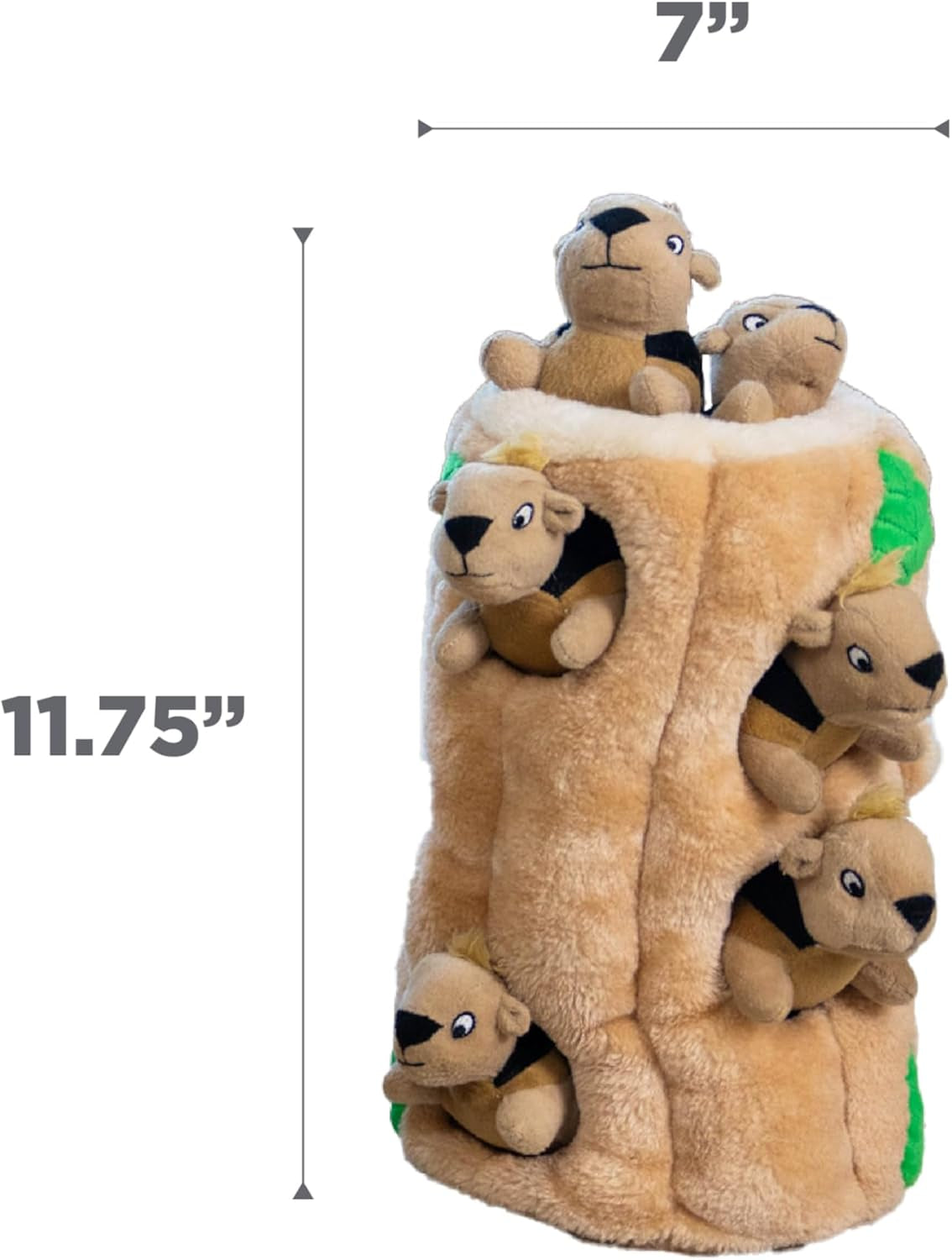 outward-hound-hide-a-squirrel-dog-toy-interactive-2-in-1-plush-puzzle-with-6-squeaky-removable-squirrels-x-large