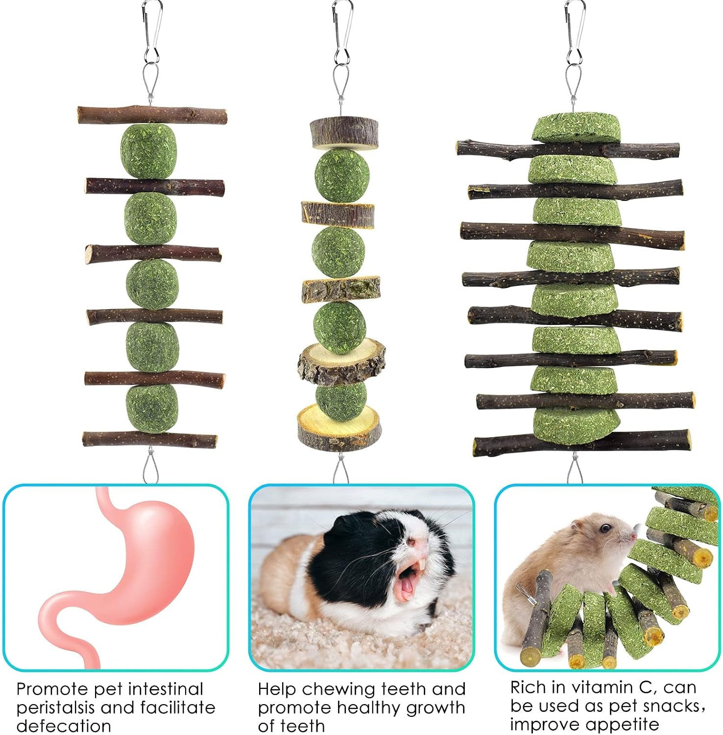 erkoon-bunny-chew-toys-rabbit-chew-toys-for-teeth-grinding-improve-dental-health-100-natural-apple-wood-timothy-grass-cake-treats-for-rabbits-guinea-pigs-chinchillas-bunnies-hamsters-3-pcs