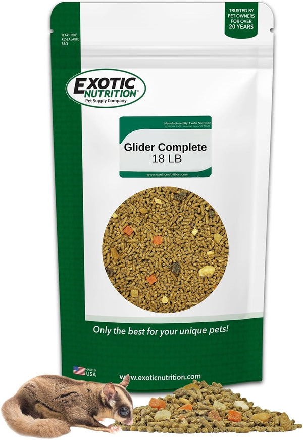 Glider Complete - Healthy High Protein Nutritionally Complete Staple Diet Sugar Glider Food (2 Lb)9