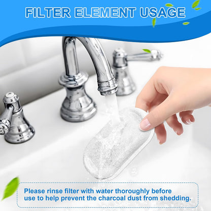 Cat Water Fountain Filters, 20Pack Cat Fountain Replacement Filters for Stainless Steel 108Oz/3.2L& 67Oz/2L Adjustable Water Flow Pet Water Fountain,Dog Water Fountain Filters（10 Filters& 10 Sponges)6