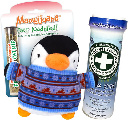 Meowijuana Winter Lift Catnip Blend | High-Potency, Hand-Harvested | Organic Hand-Harvested North American Catnip Blend for Cats; Fine-Ground for Toys, Beds & Scratchers; Play or Calm16