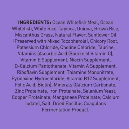 Squarepet Veterinarian Formulated Solutions Low Fat Content Lean Whitefish, Highly Digestible, Dry Dog Food 4.4Lbs6