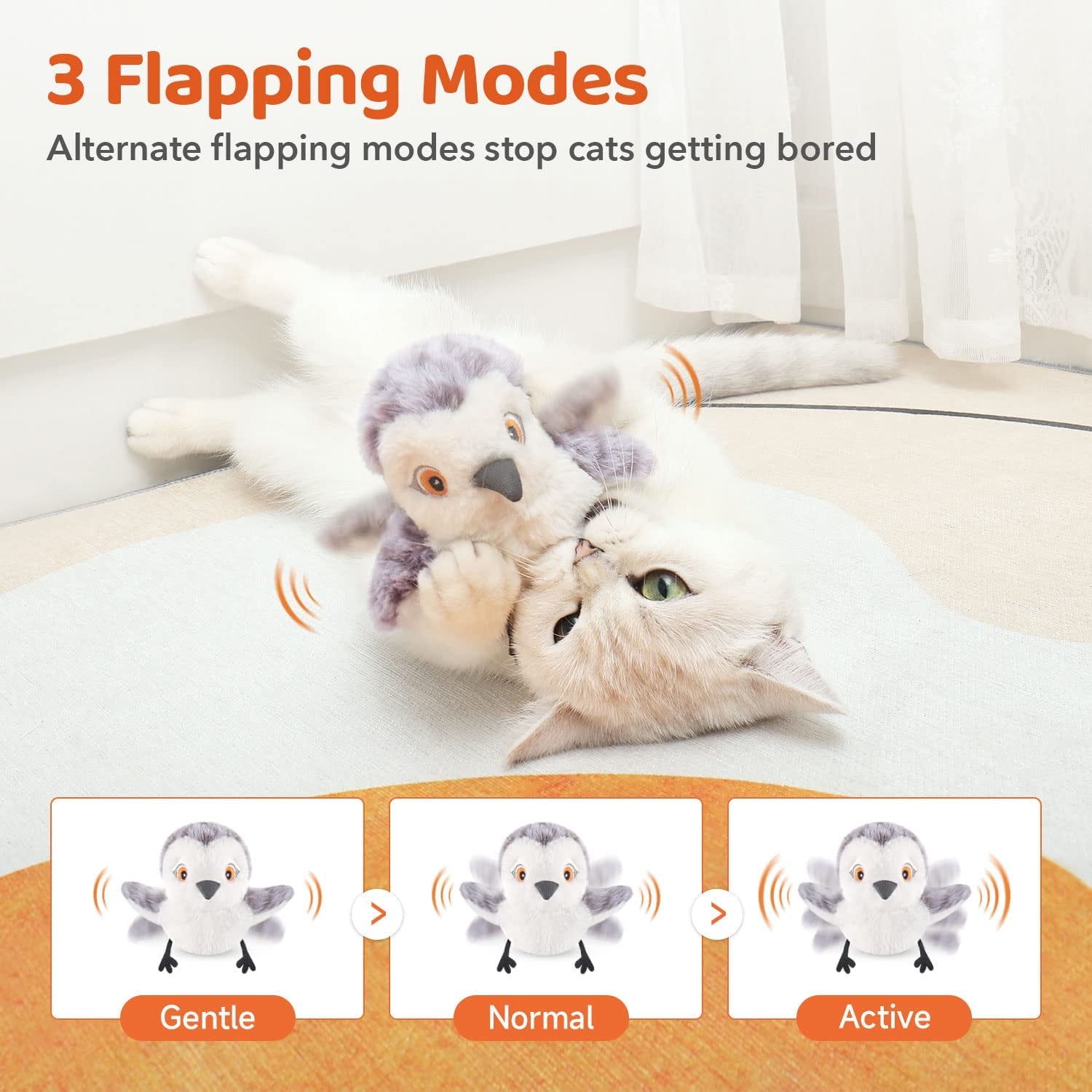 potaroma-cat-toys-flapping-bird-no-flying-lifelike-sandpiper-chirp-tweet-rechargeable-touch-activated-kitten-toy-interactive-cat-exercise-toys-for-all-breeds-cat-kicker-catnip-toys-4-0-lifelike-sandpiper-chirp-touch-activated-rechargeable-kitten-kitty-exercise-catnip-kicker-for-all-breeds-4-0-inches