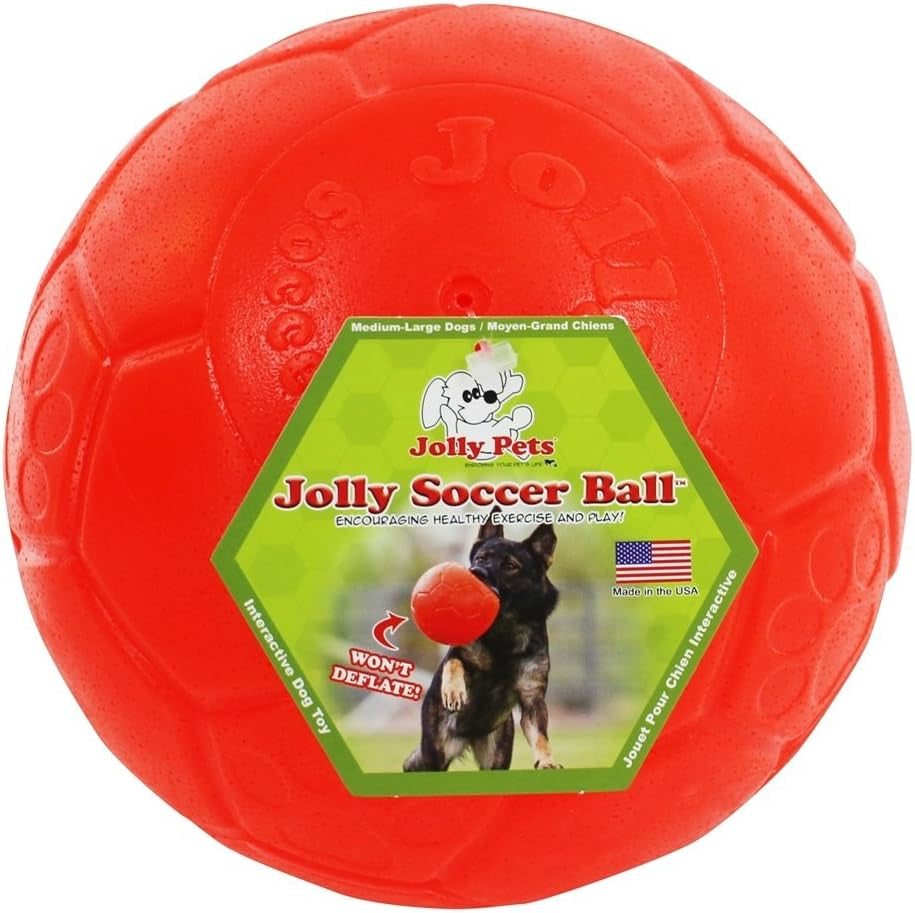 jolly-pets-large-soccer-ball-floating-bouncing-dog-toy-8-inch-diameter-ocean-blue-large-8-inch-durable-dog-soccer-ball-for-dogs-60-to-90-lbs-wont-deflate-when-punctured-floats-for-water-play-made-in-usa