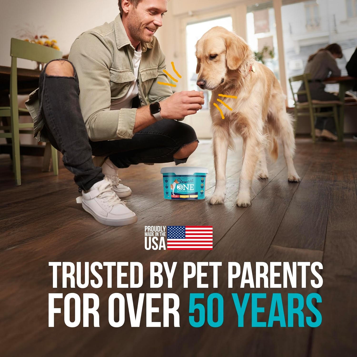 stewart-freeze-dried-dog-treats-three-flavor-variety-pack-9-oz-tub-premium-quality-raw-protein-single-ingredient-high-protein-training-treats-food-topper-no-refrigeration-cat-friendly