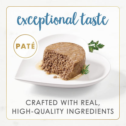 Purina Fancy Feast Grain Free Wet Cat Food Pate Gourmet Naturals Trout and Tuna Recipe - (Pack of 12) 3 Oz. Cans2