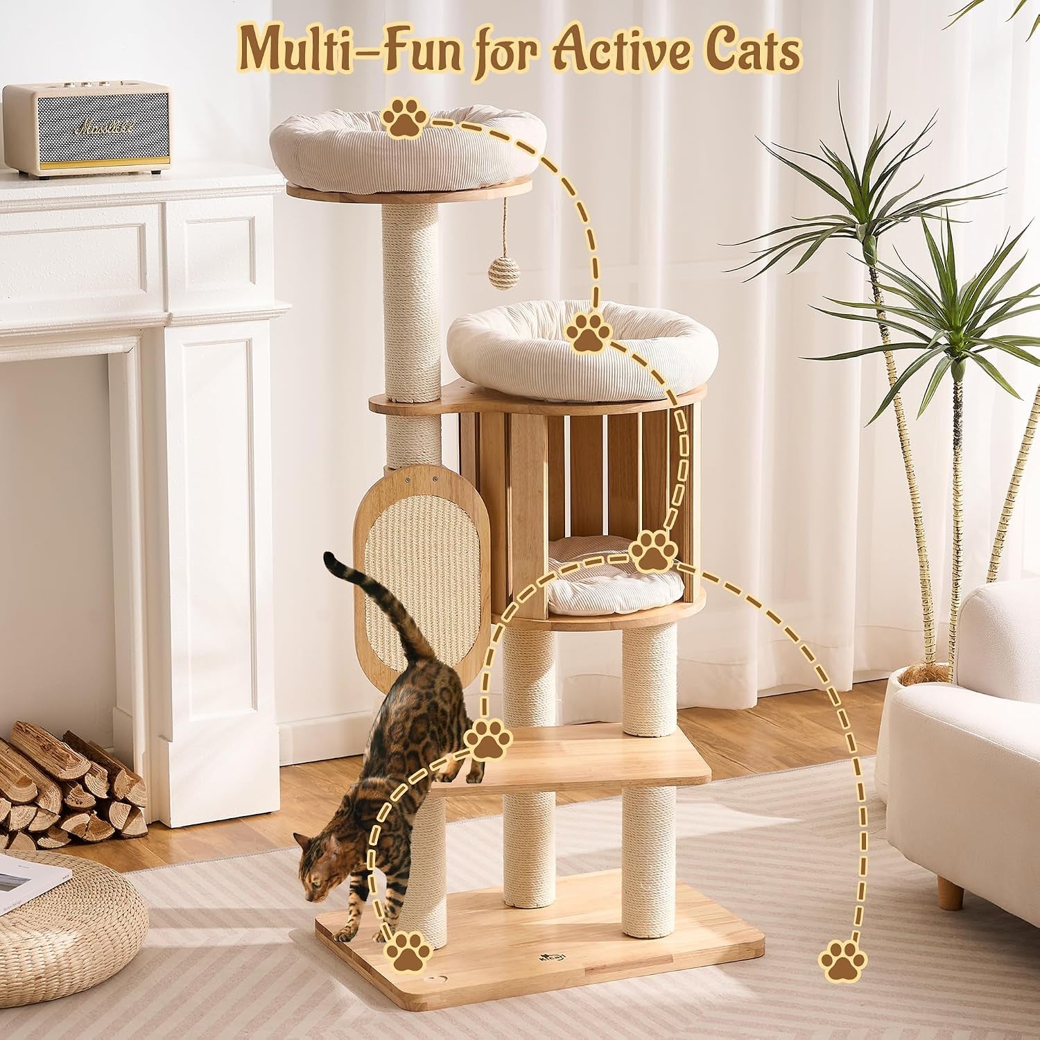 50-modern-cat-tree-for-indoor-cats-small-to-medium-solid-wood-cat-tower-with-sisal-scratching-posts-cat-scratcher-cardboard-cozy-cat-beds-hidden-cat-condo-multi-level-cat-furniture