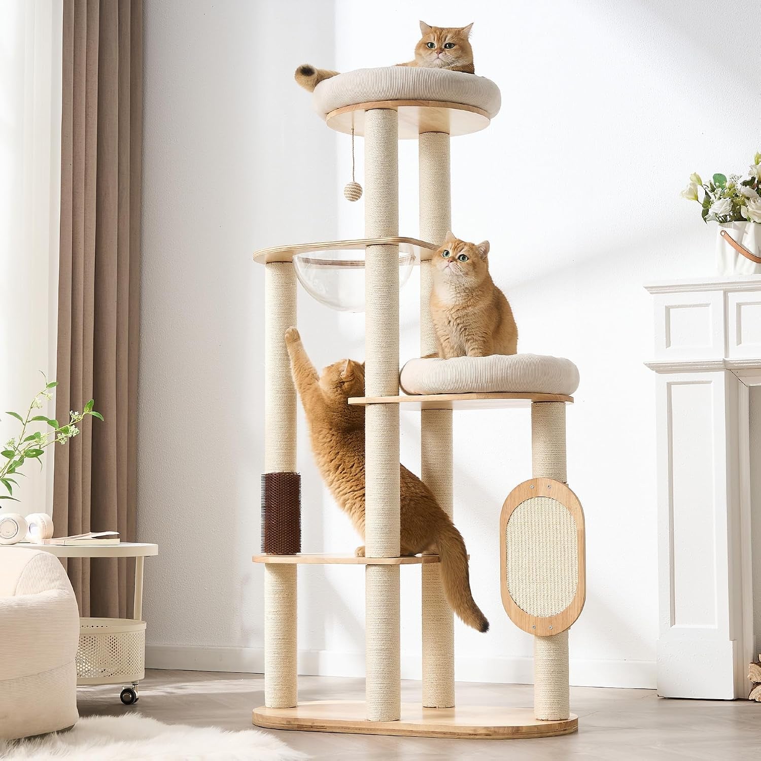 50-modern-cat-tree-for-indoor-cats-small-to-medium-solid-wood-cat-tower-with-sisal-scratching-posts-cat-scratcher-cardboard-cozy-cat-beds-hidden-cat-condo-multi-level-cat-furniture