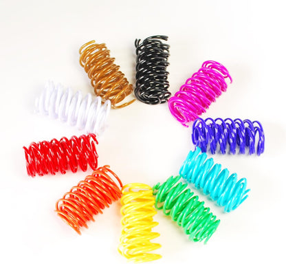 40Pcs 10 Colors Box Stored Springs for Indoor Cats, Cats Coil, Cat Interactive Toys, Cat Swatting Toy, Self-Play Toys, Hunting Toy, Kitten Spring2
