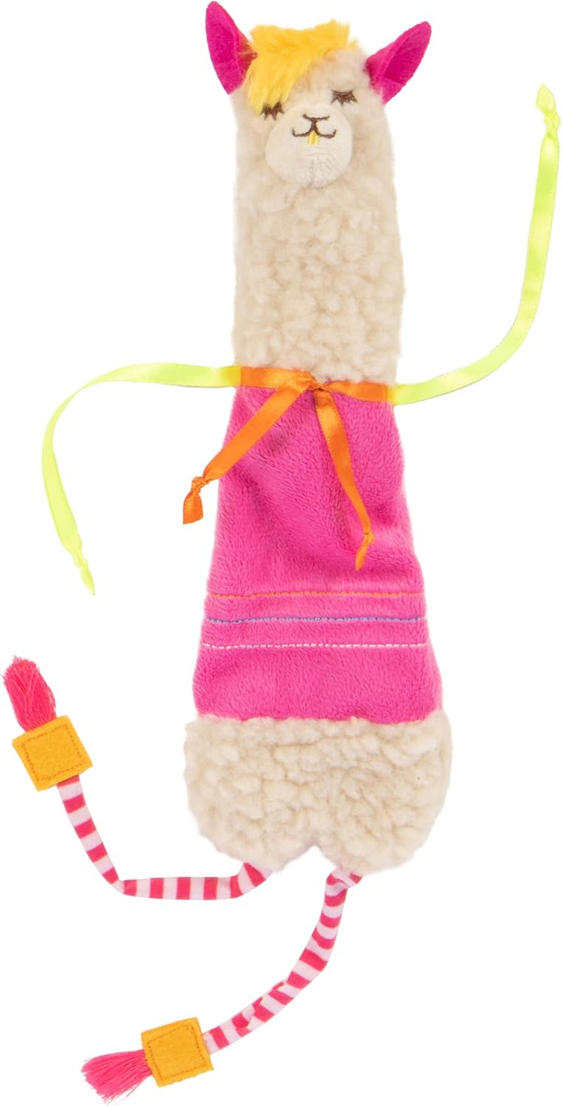 smartykat-leggy-llama-catnip-crinkly-plush-kicker-cat-toy-soft-floppy-body-for-wrestling-bunny-kicks-for-cats-kittens