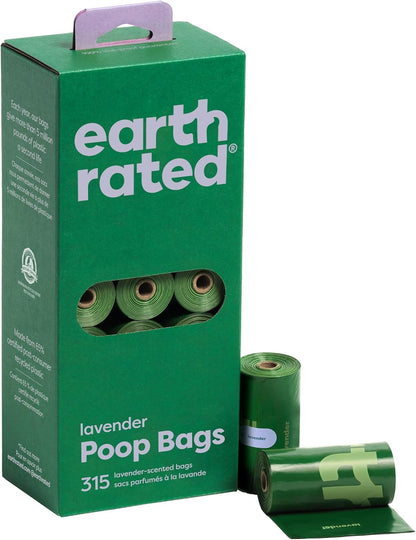 Earth Rated Dog Poop Bags on Refill Rolls, 315 Bags, Unscented | Guaranteed Leak Proof and Extra Thick Waste Bag Refill Rolls8