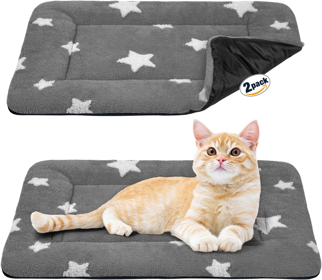 mora-pets-cat-bed-for-indoor-cats-washable-dog-crate-pad-cute-star-dog-bed-mat-for-small-dogs-pet-kennel-pad-for-cage-soft-flat-puppy-kitten-cushion-sleeping-anti-slip-grey-22-x-13