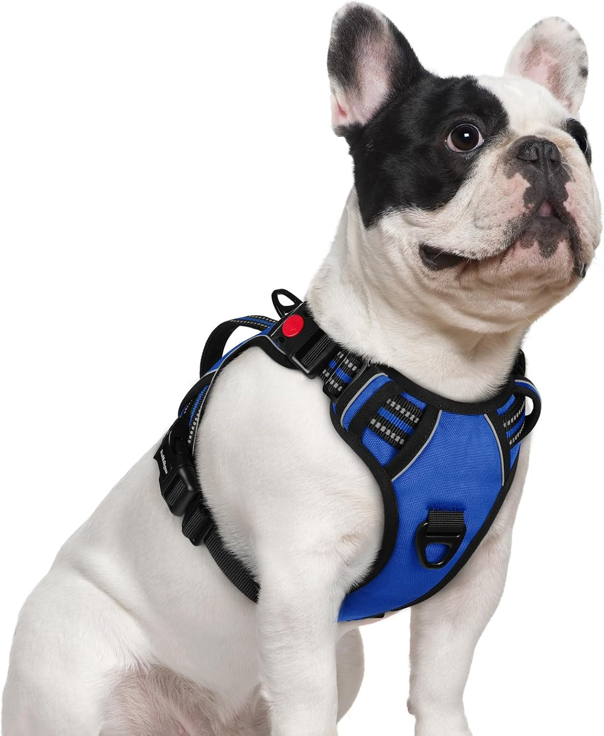 rabbitgoo-large-dog-harness-easy-wear-with-3-buckles-and-lift-handle-no-pull-with-front-clip-for-walking-adjustable-soft-padded-reflective-easy-control-pink-large
