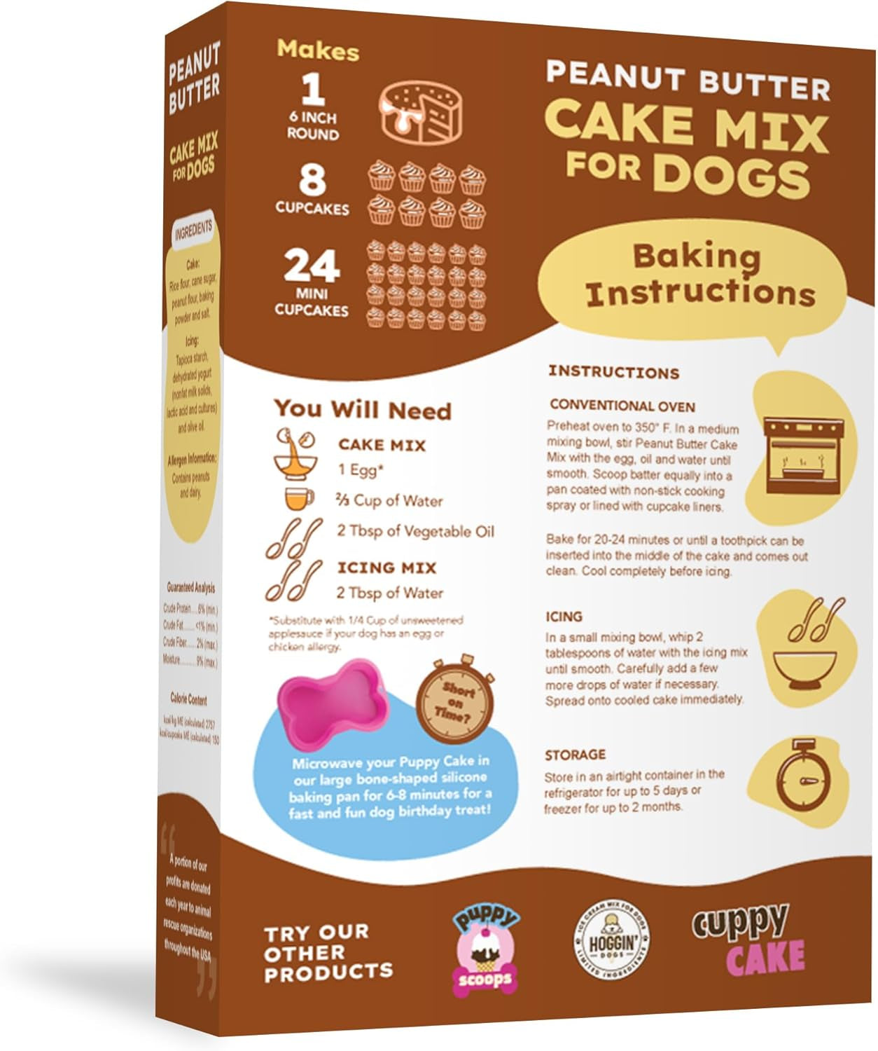 puppy-cake-peanut-butter-dog-birthday-cake-mix-with-icing-wheat-free-easy-to-bake-microwave-natural-ingredients-made-in-the-usa