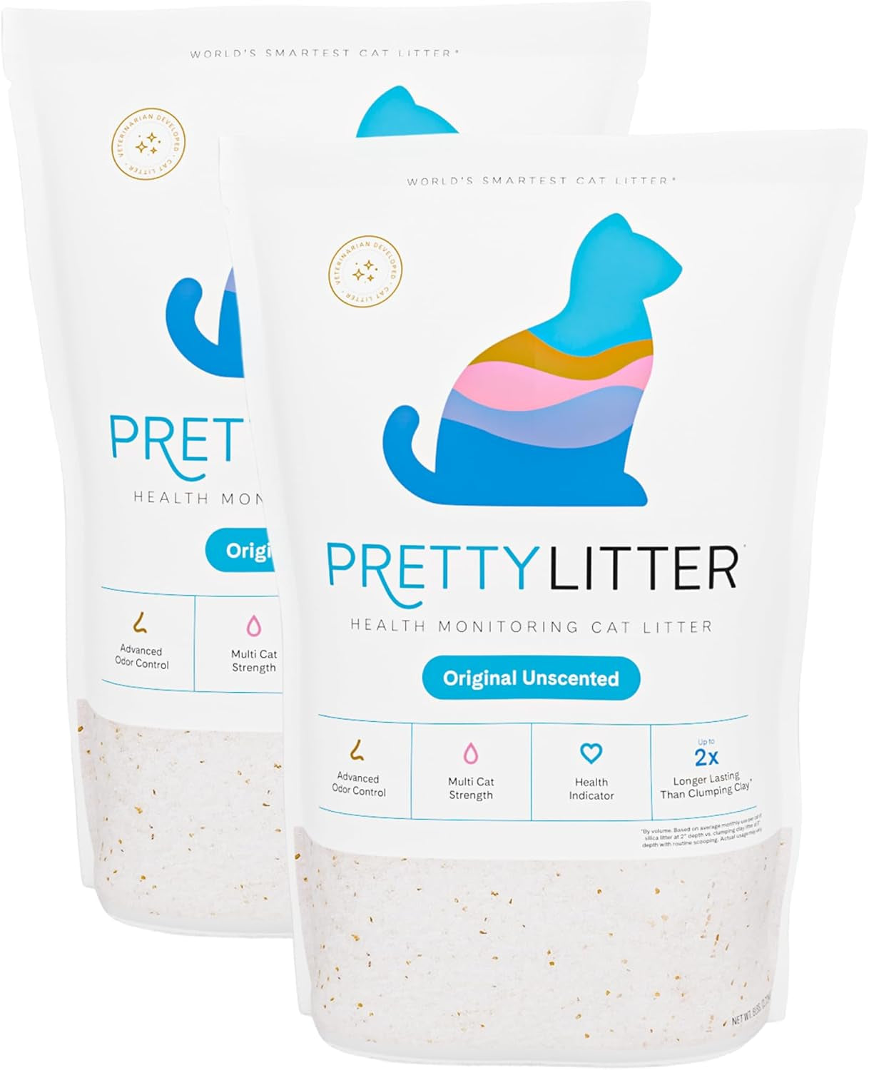 prettylitter-health-monitoring-cat-litter-unscented-non-clumping-lightweight-low-tracking-color-changing-silica-gel-crystals-advanced-odor-control-6-lbs-pack-of-2-up-to-2-month-supply