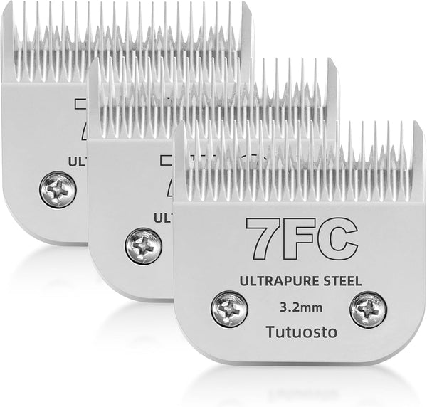 3 Pack 10 Clipper Blade Compatible with Andis, Wahl and Oster Dog Clippers | Detachable Pet Grooming Replacement Blade for Dog Grooming Clippers, Replacement Blades, Compatible Accessory9
