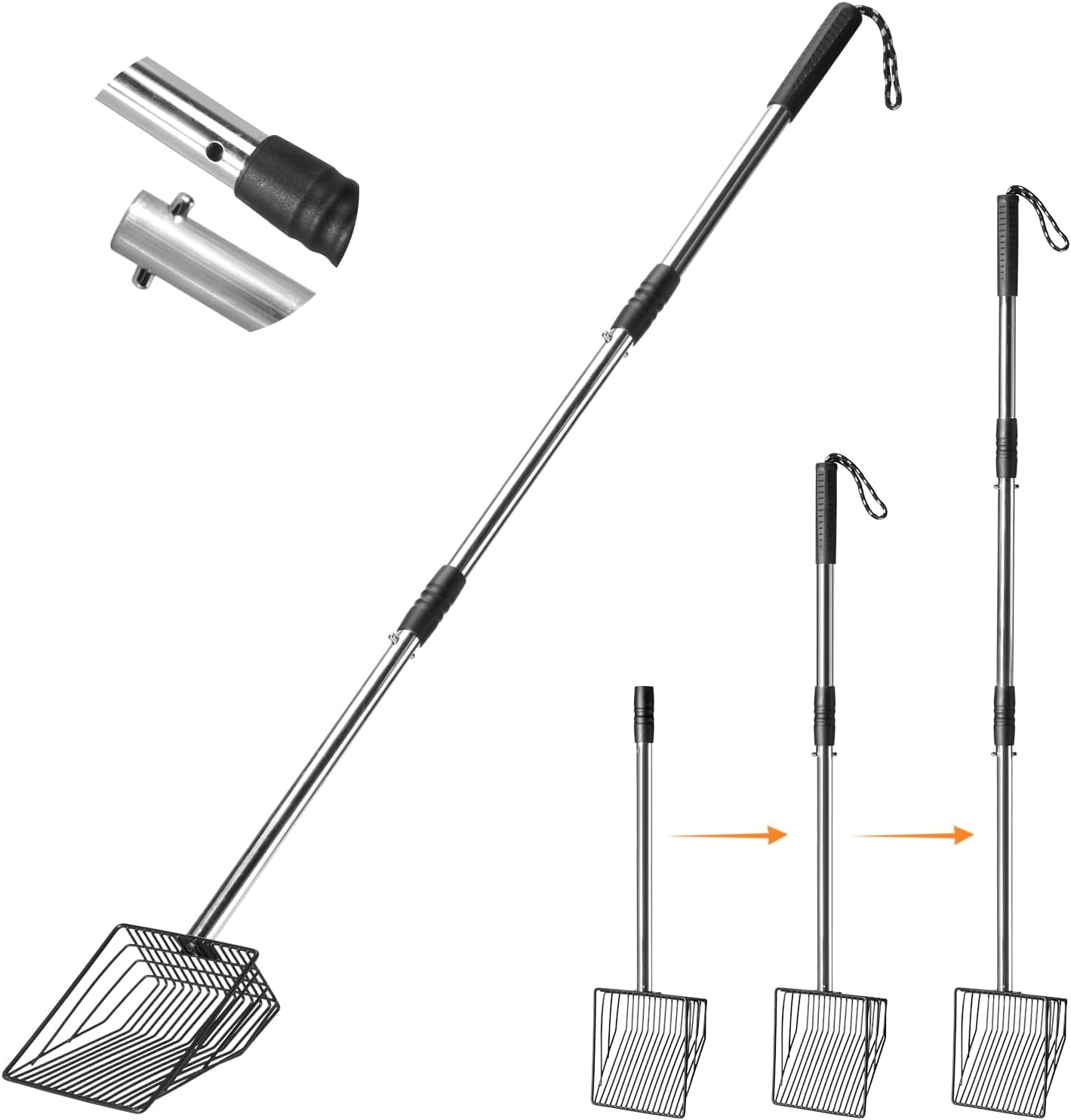petocat-cat-litter-scoop-43-inch-metal-litter-scooper-with-stainless-steel-long-handle-upgraded-large-kitty-box-scooper-heavy-duty-deep-shovel-for-fast-sifting-dog-waste-scooops-for-outside-pet-poop