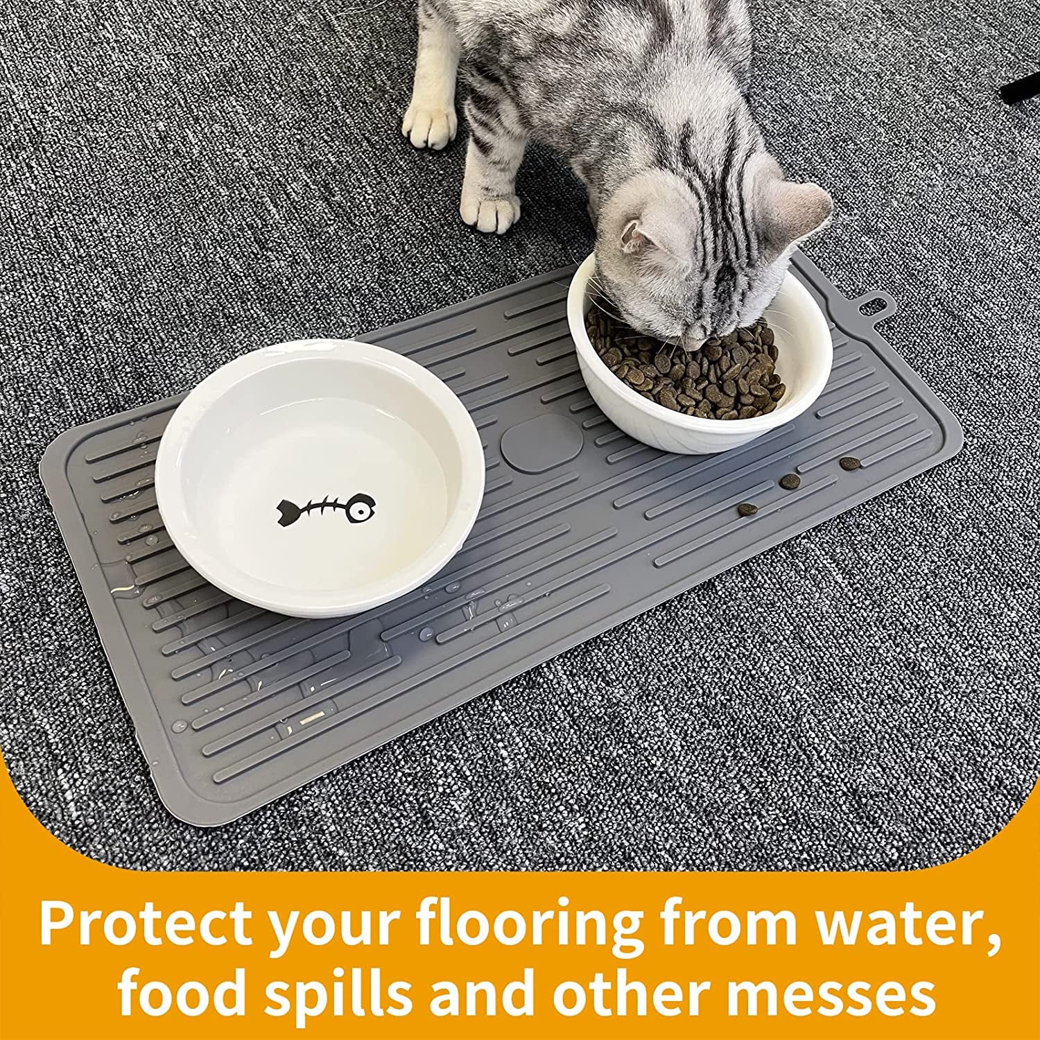 ptlom-pet-placemat-for-dog-and-cat-mat-for-prevent-food-and-water-overflow-suitable-for-medium-and-small-pet-grey-silicone