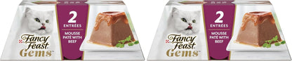 Purina Fancy Feast Gems Chicken Wet Cat Food Variety Box, 4 Oz, 8-Pack15