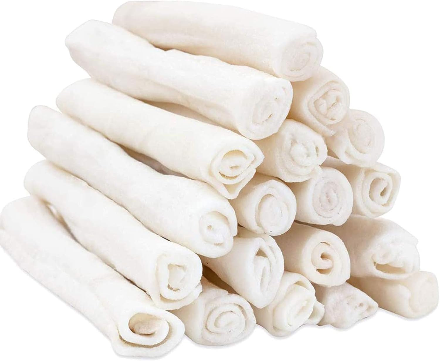 mon2sun-dog-rawhide-rolls-twist-sticks-chew-treats-natural-flavor-6-5-inch-40-count-for-puppy-and-small-dogs