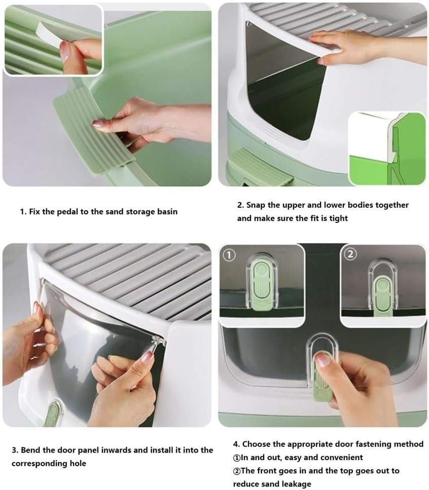 pet-supplies-enclosed-top-entry-cat-litter-box-with-lid-scoop-large-anti-splash-drawer-design