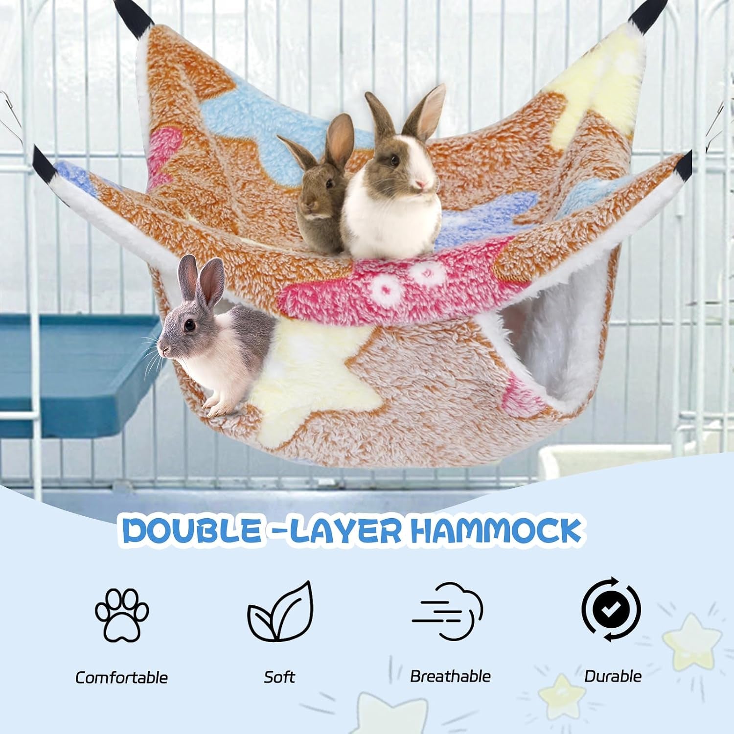 yedsintu-3-pcs-guinea-pig-hammock-rat-ferret-hanging-hammock-guinea-pig-accessories-for-small-animals-chinchilla-parrot-sugar-glider-ferret-hamster-squirrel-11-11