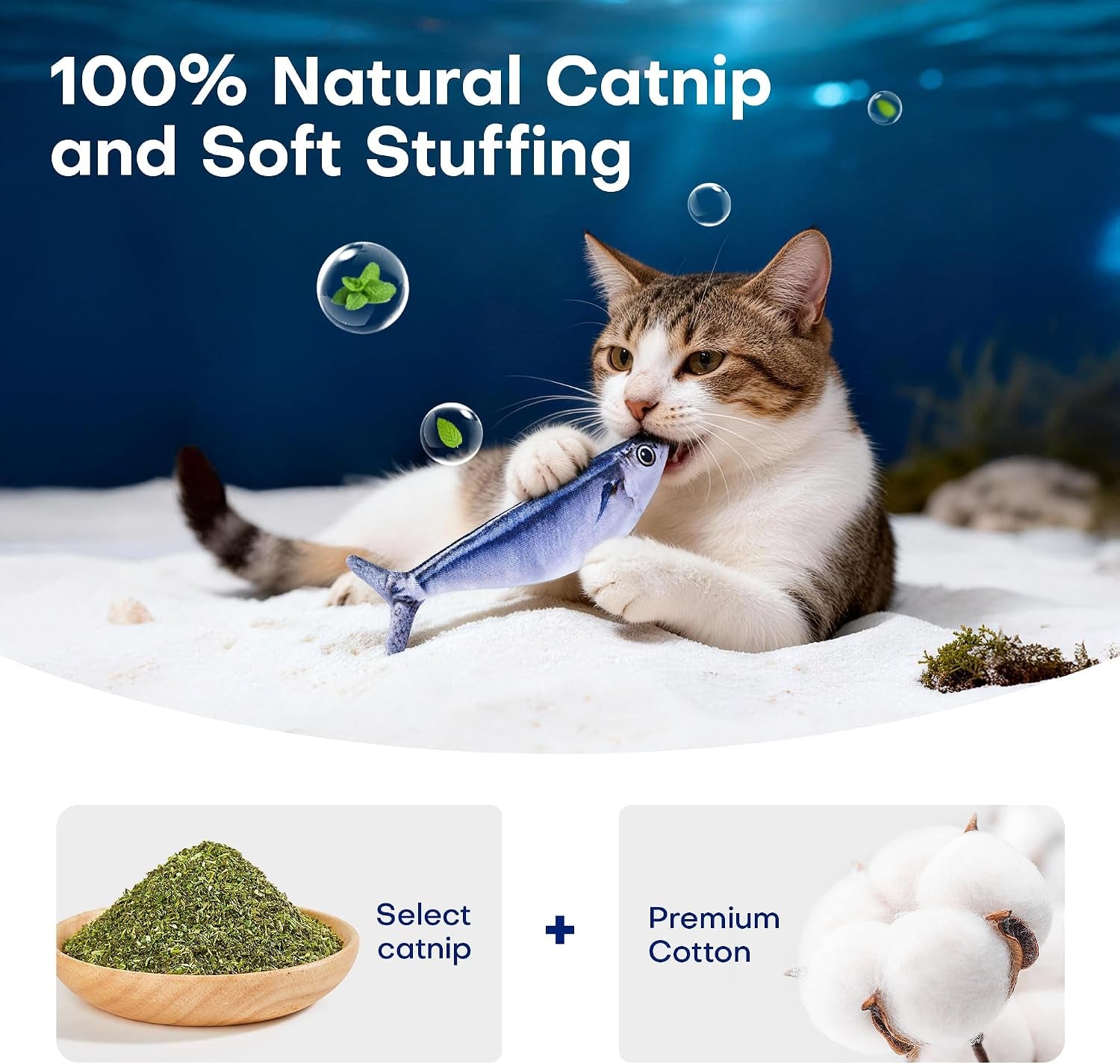potaroma-cat-toys-bite-sized-flopping-fish-with-catnip-realistic-tap-activated-moving-kitten-kicker-3-floppy-mode-wiggle-fish-interactive-motion-kitty-exercise