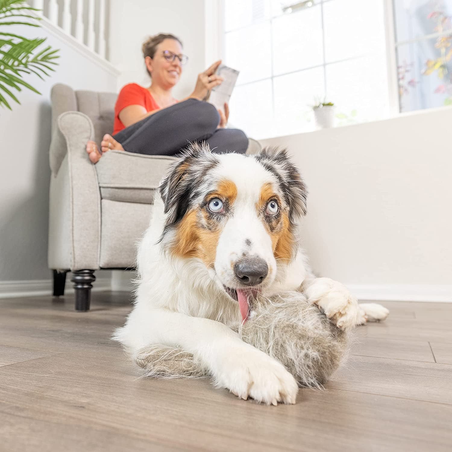 hyper-pet-doggie-tail-interactive-plush-automatic-dog-toy-wiggles-barks-durable-boredom-buster-with-batteries-included-vibrating-action-keeps-curious-pups-of-all-breeds-engaged-and-entertained