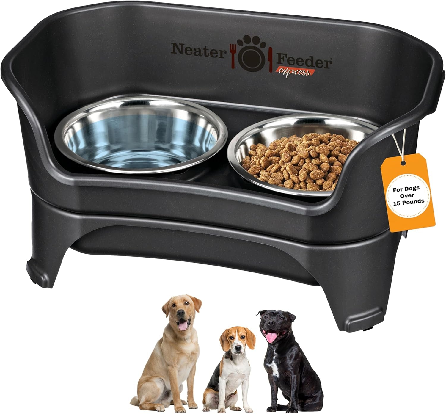 neater-feeder-express-mess-proof-dog-bowls-elevated-for-small-breeds-under-15-lb-made-in-usa-no-spill-raised-dog-food-bowl-stand-stainless-steel-food-and-water-bowl-set-feeding-station-cappuccino