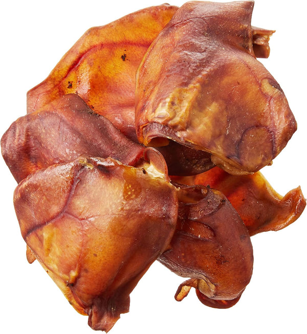 Amazon Brand – Wonder Bound Whole Pig Ears Dog Treats, Pork, 6 Ounce, 6 Count (Pack of 1)3